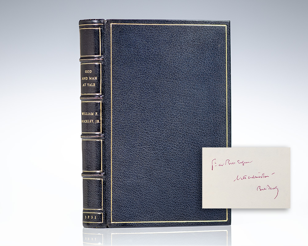 God and Man at Yale bound by Harcourt 
