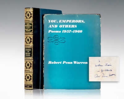 You, Emperors, and Others: Poems 1957-1960.
