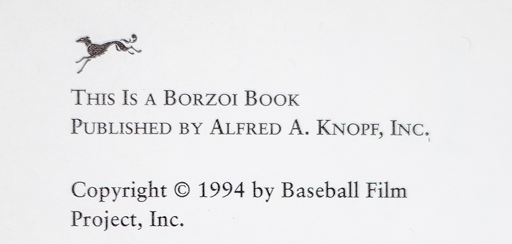 Baseball: An Illustrated History.