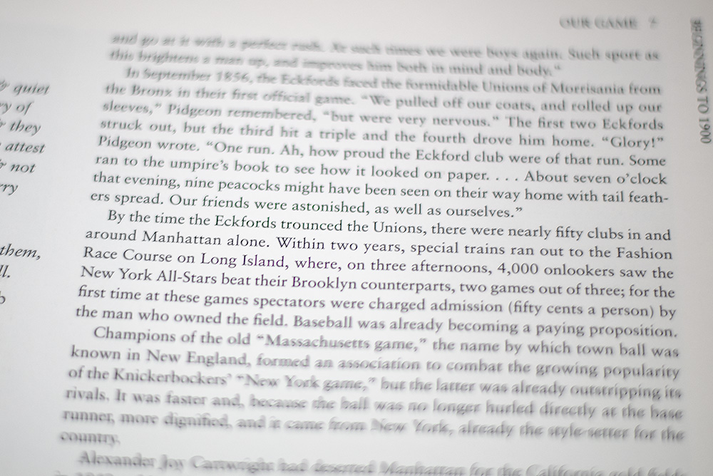 Baseball: An Illustrated History.