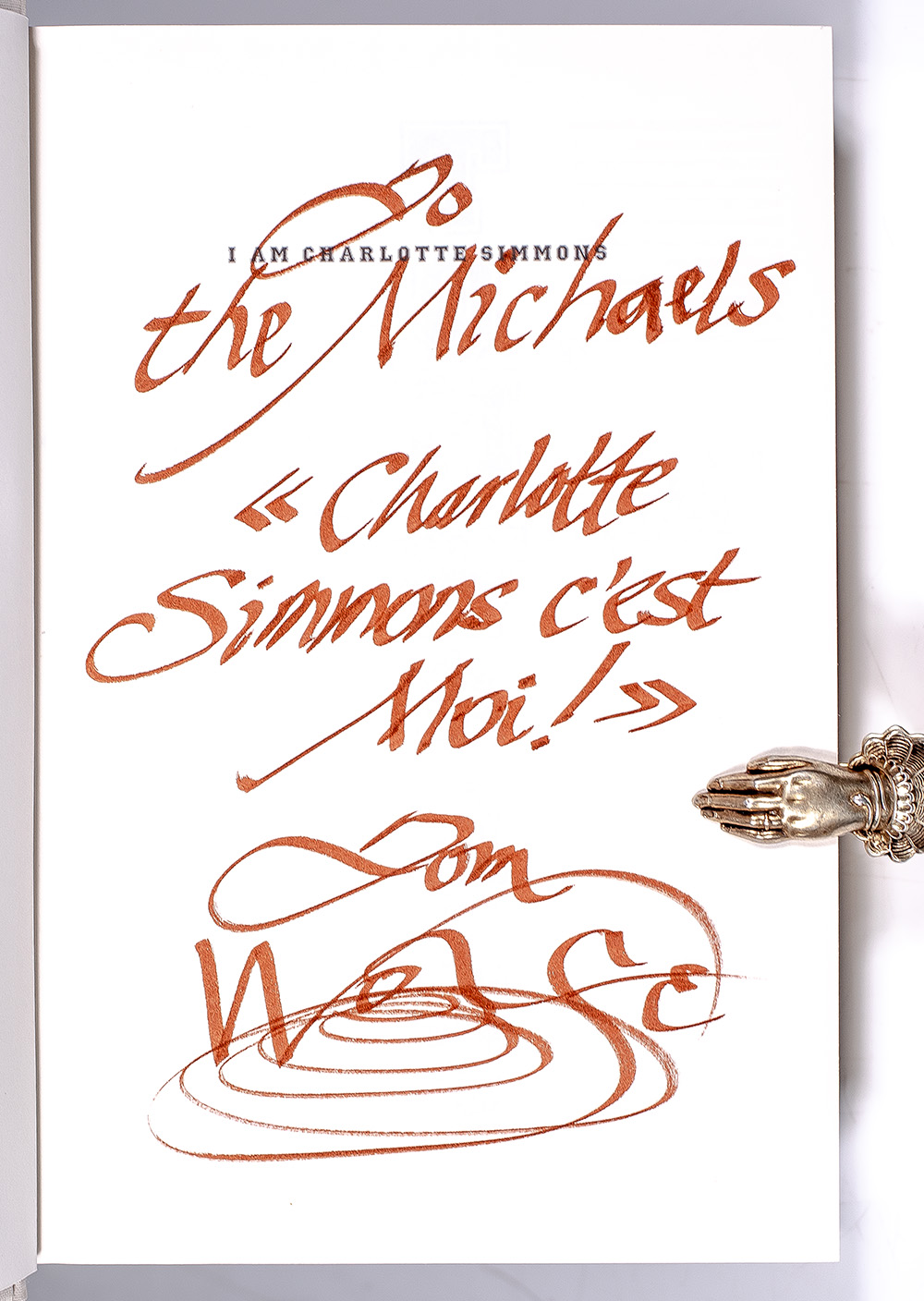 I Am Charlotte Simmons.