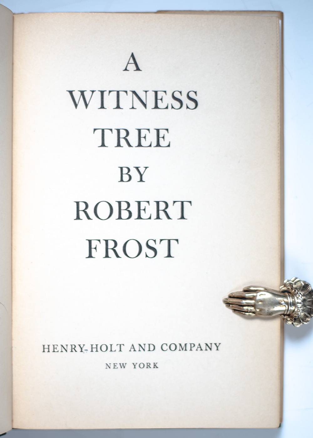 A Witness Tree.