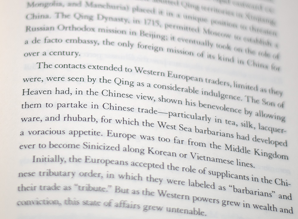 On China.
