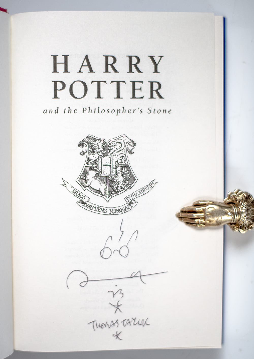 Harry Potter and the Philosopher’s Stone.