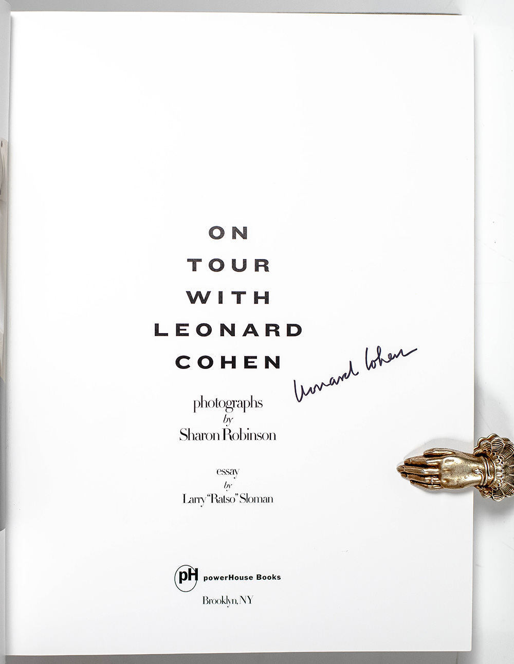 On Tour With Leonard Cohen.
