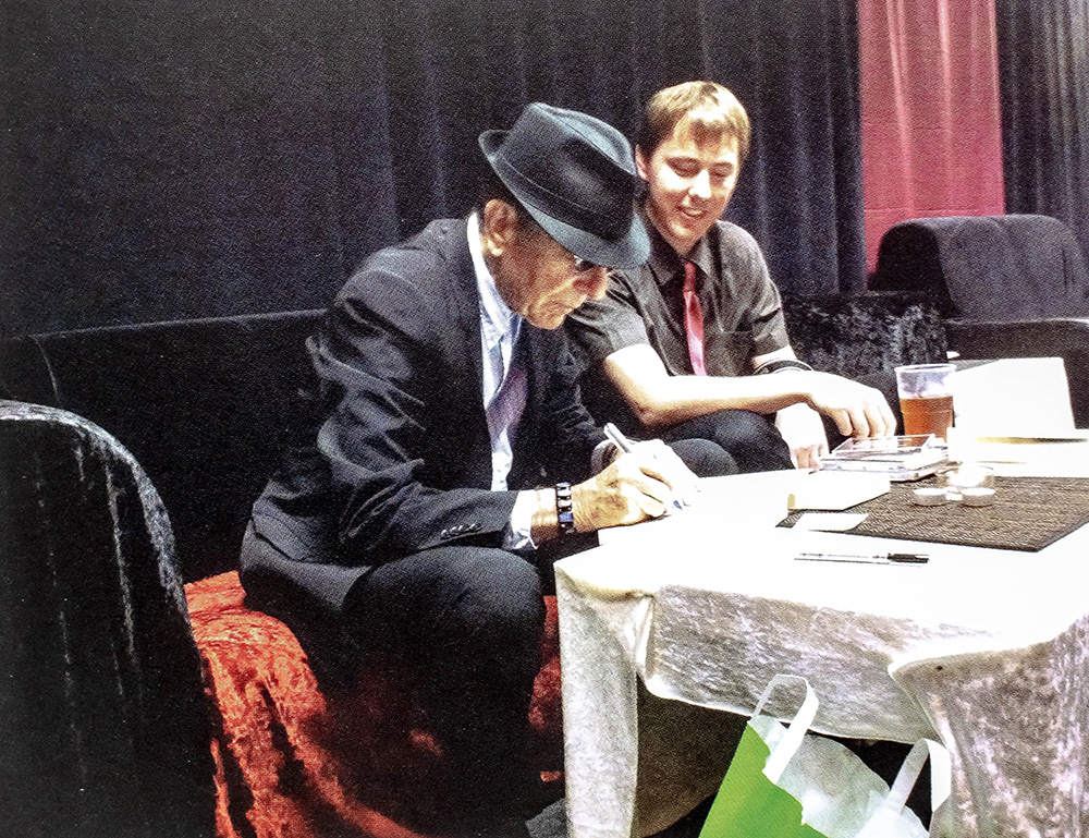 On Tour With Leonard Cohen.