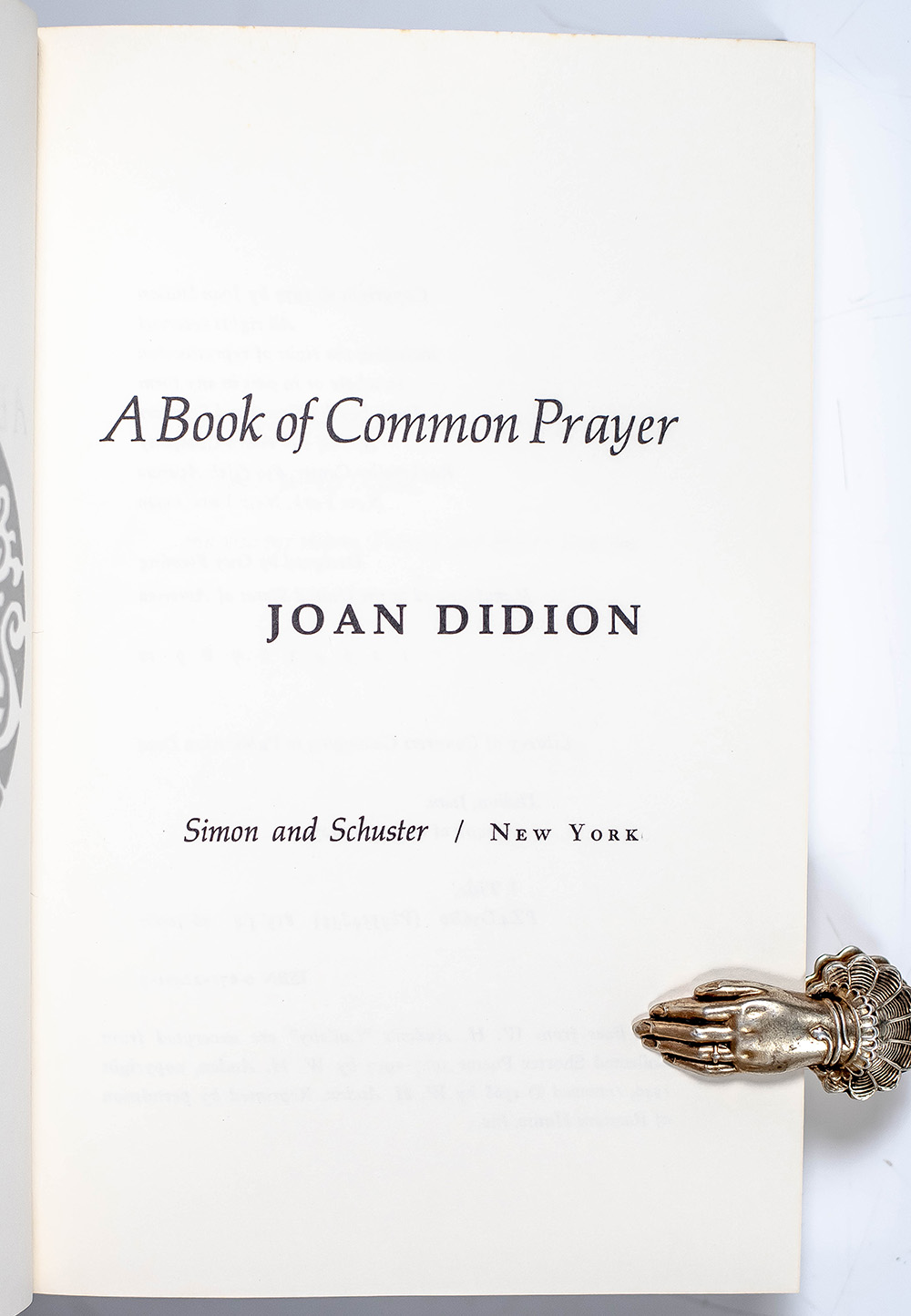 A Book of Common Prayer.