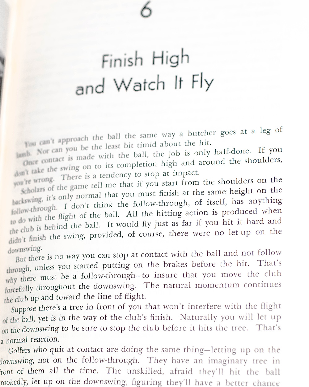 Arnold Palmer’s Golf Book "Hit It Hard!"