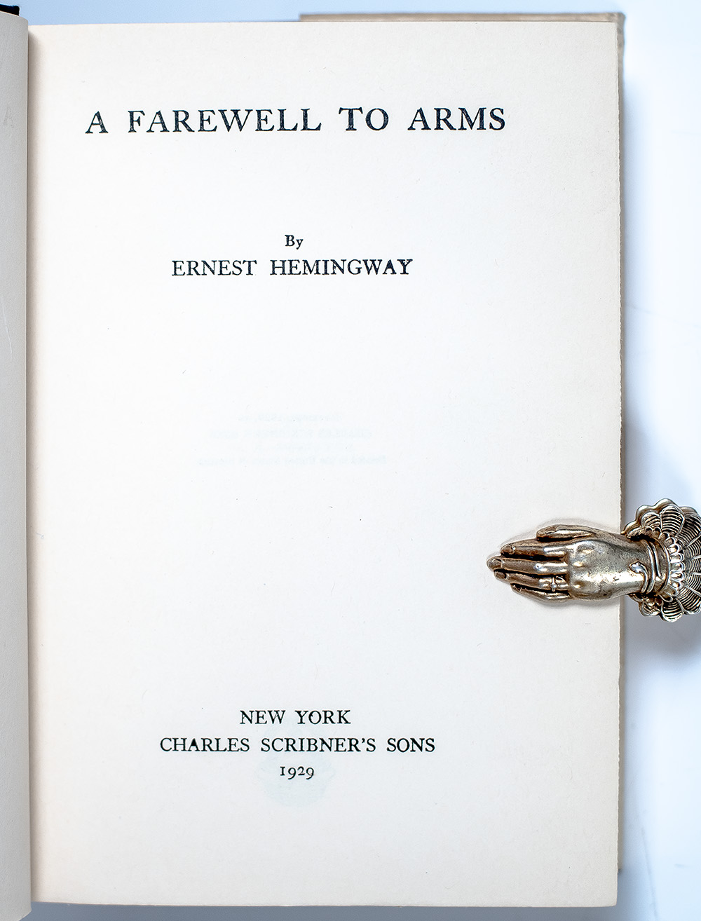 A Farewell To Arms.