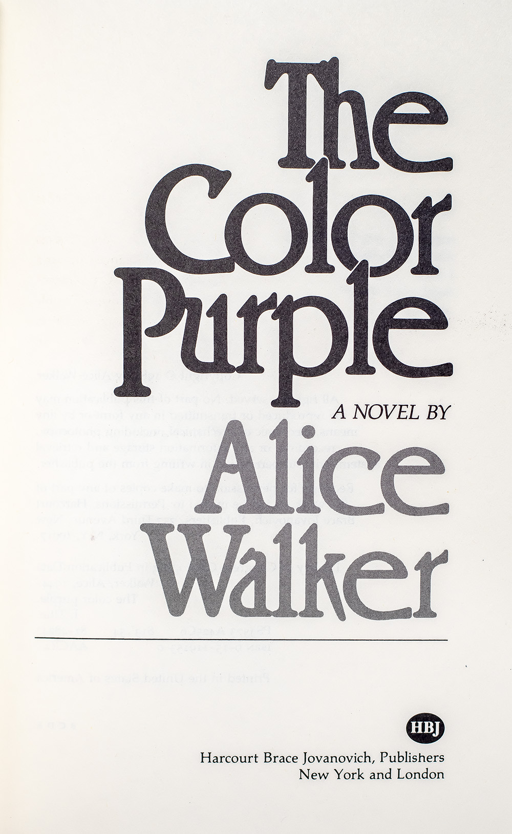 The Color Purple.