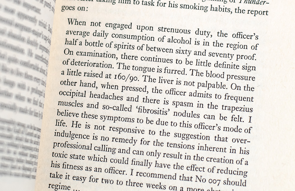 The James Bond Dossier.