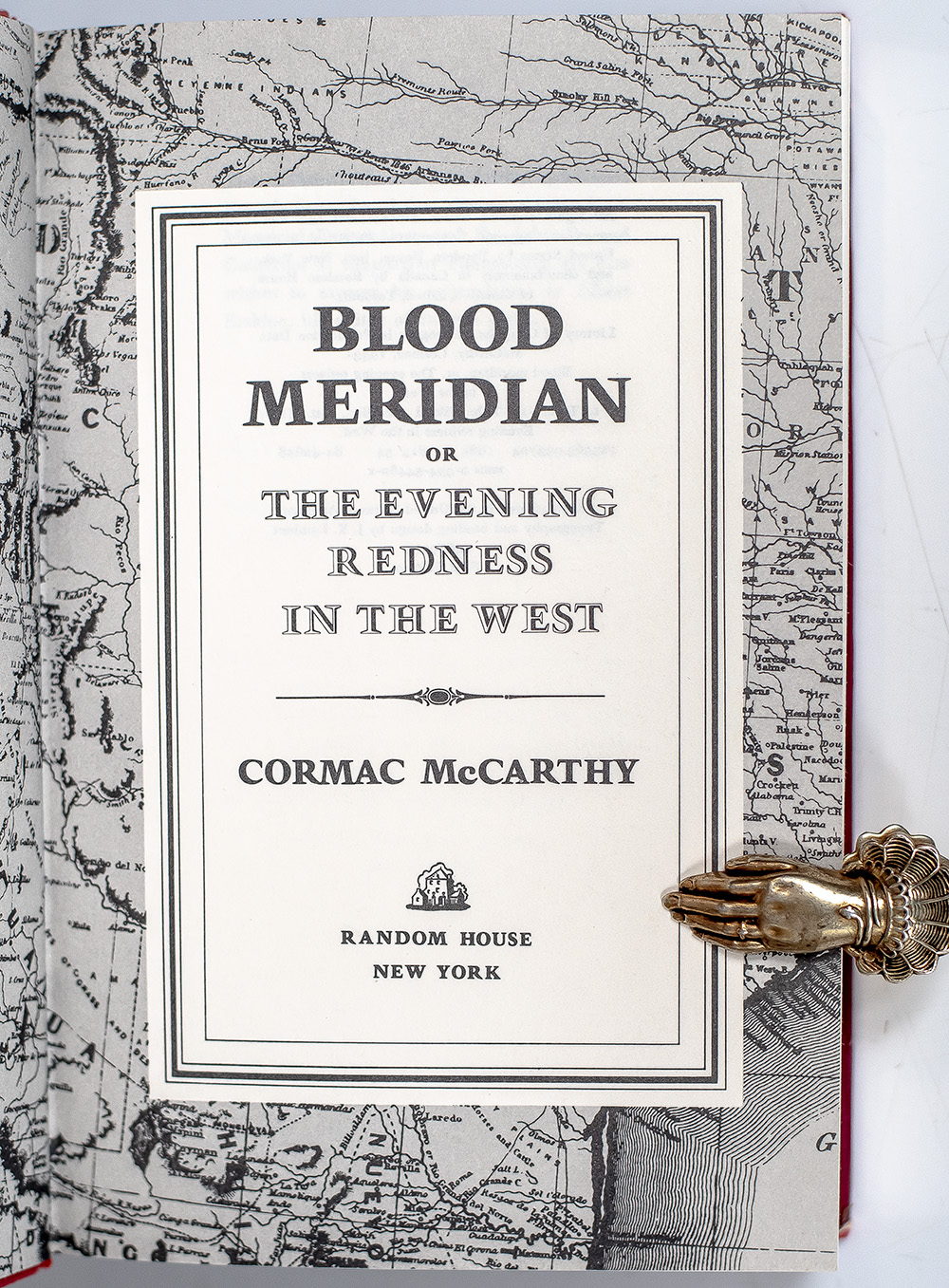 Blood Meridian, or The Evening Redness in the West.
