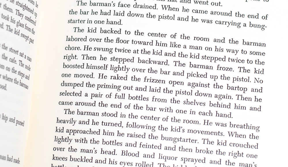 Blood Meridian, or The Evening Redness in the West.