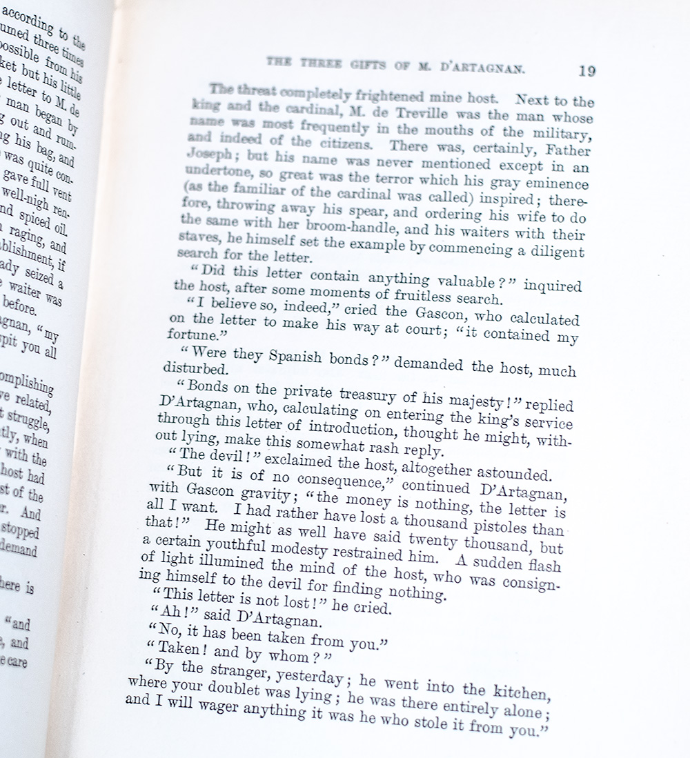 The Works of Alexandre Dumas.