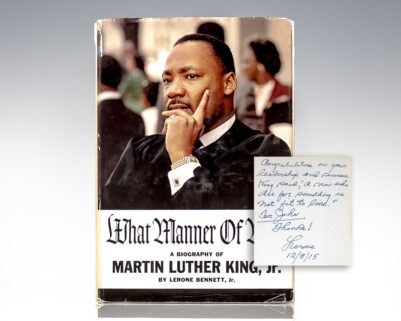 What Manner of Man: A Biography Of Martin Luther King, Jr.
