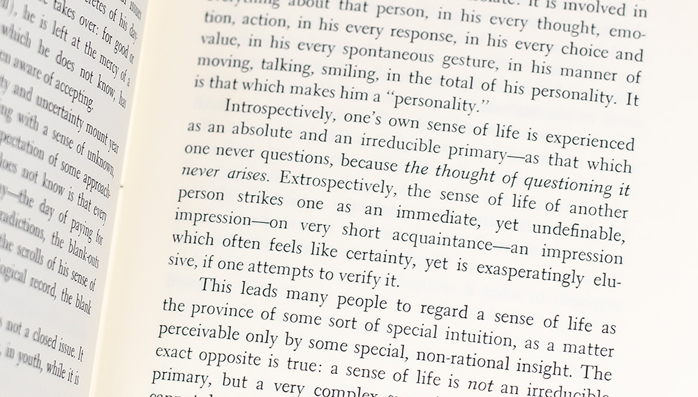 The Romantic Manifesto: A Philosophy of Literature.