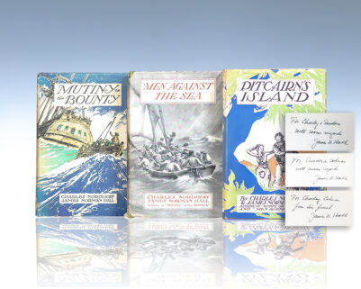The Bounty Trilogy: Mutiny on the Bounty, Men Against the Sea, Pitcairn's Island.