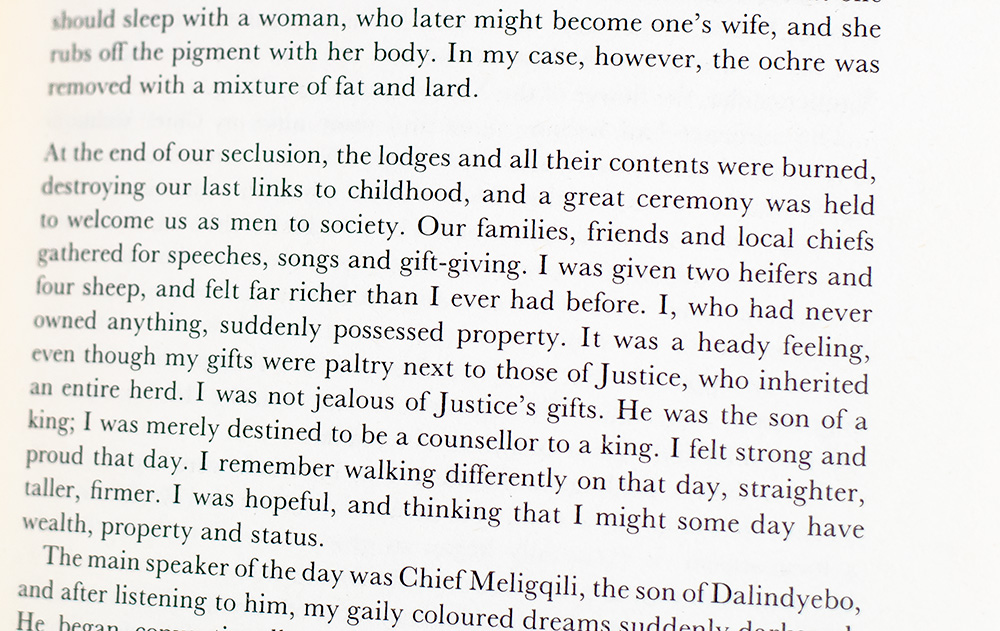 Long Walk To Freedom: The Autobiography of Nelson Mandela.