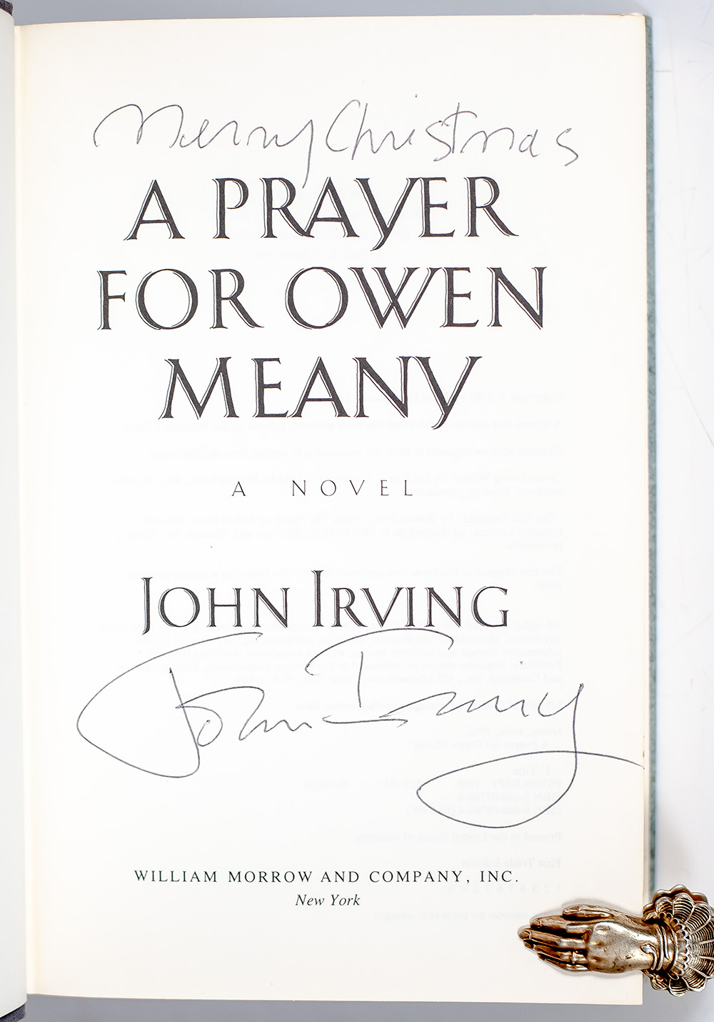 A Prayer For Owen Meany.