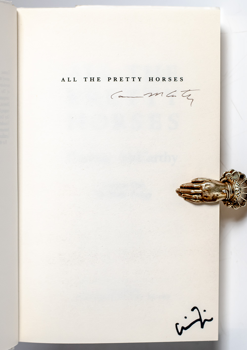All the Pretty Horses; The Crossing; Cities of the Plain.