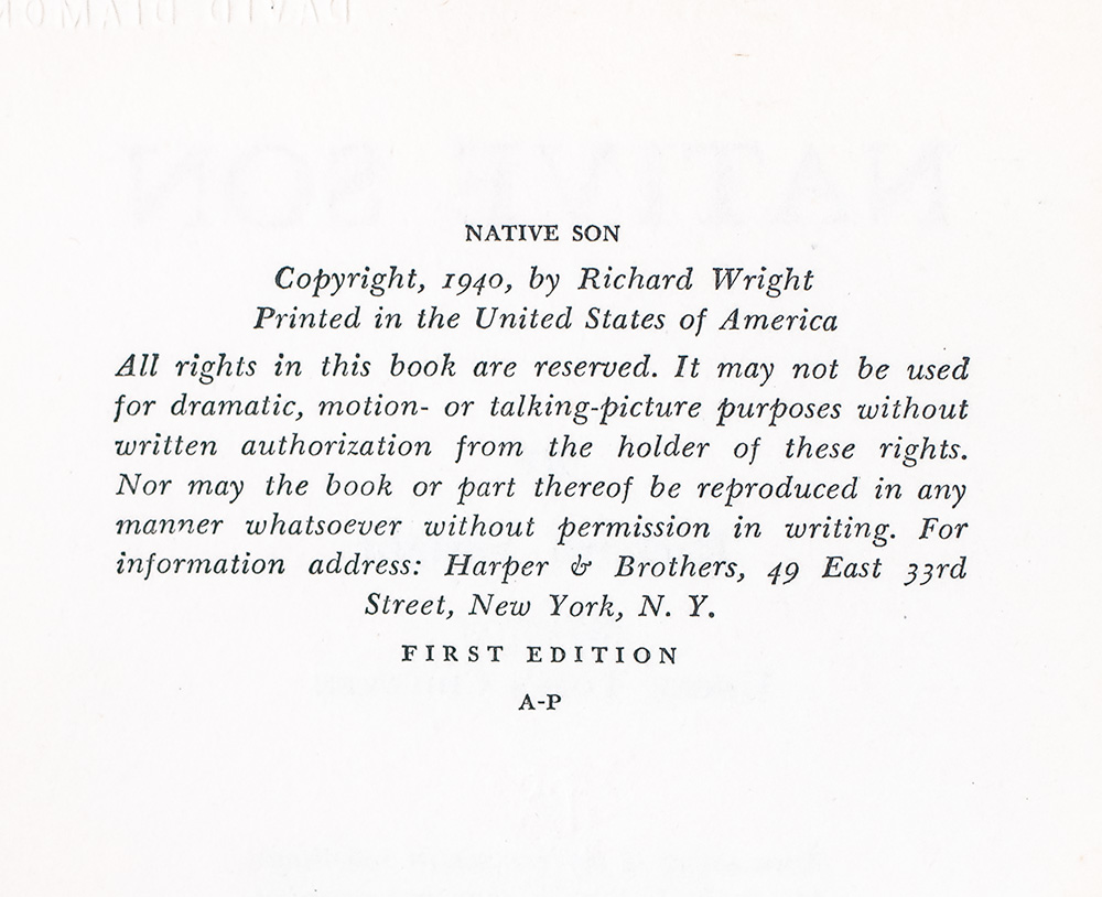 Native Son.
