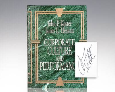 Corporate Culture and Performance.