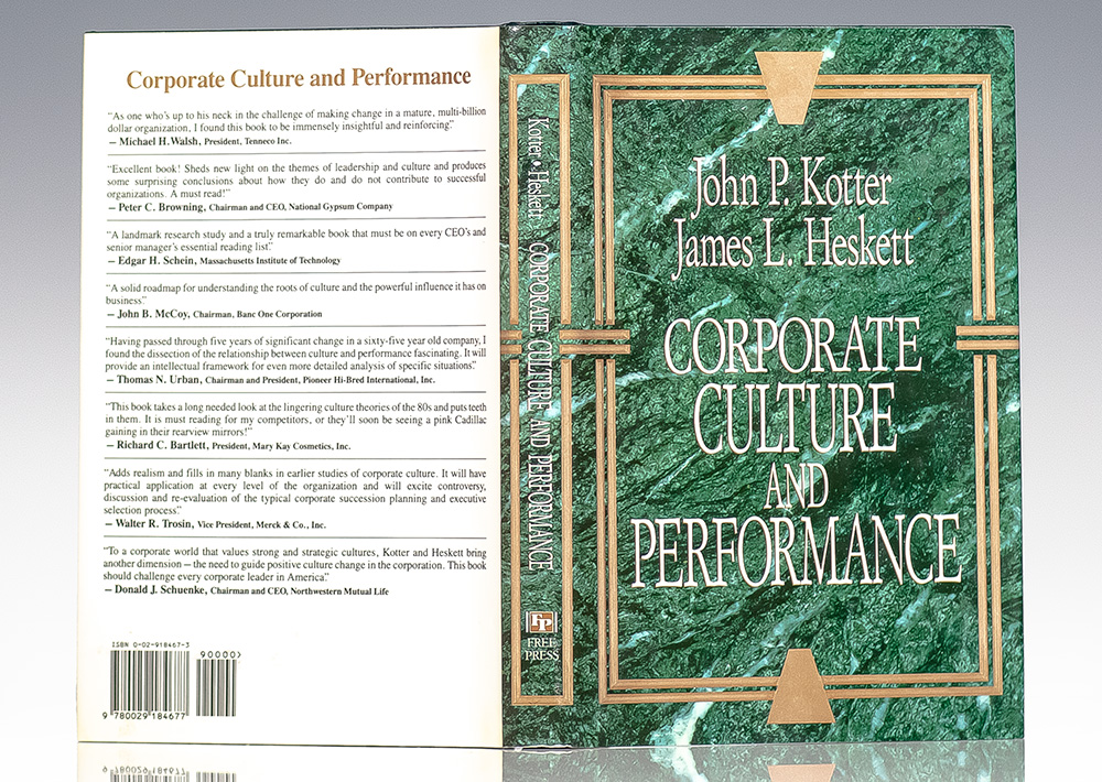 Corporate Culture and Performance.