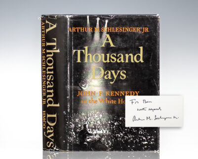 A Thousand Days: John F. Kennedy In the White House.