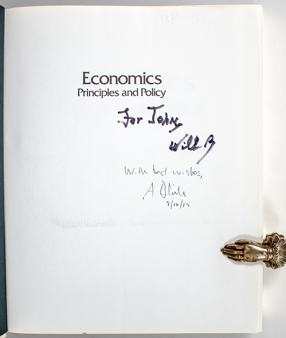 Economics: Principles and Policy.