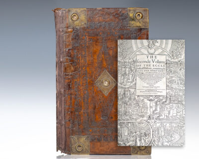 Acts and Monuments of matters of most speciall and memorable happenyng in the Church, with an Universall history of the same...Newly revised and recognized. [Foxe's Book of Martyrs].