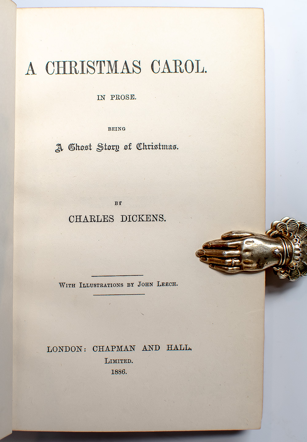 The Christmas Books: A Christmas Carol; The Chimes; The Cricket on the Hearth; The Battle of Life; The Haunted Man and The Ghost’s Bargain.