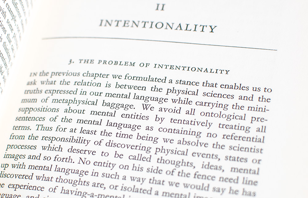 Content and Consciousness: An Analysis of Mental Phenomena.