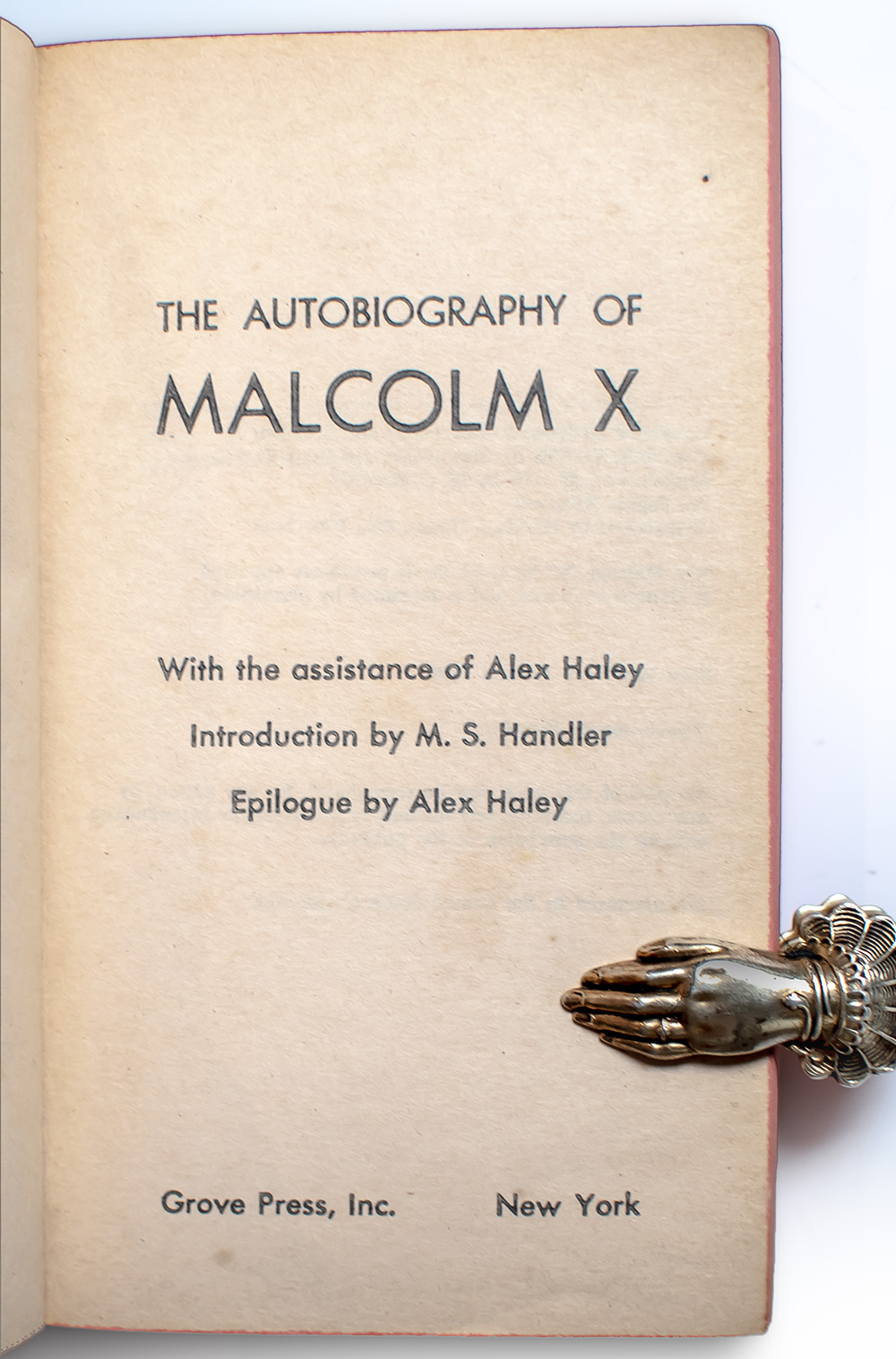 The Autobiography of Malcolm X.