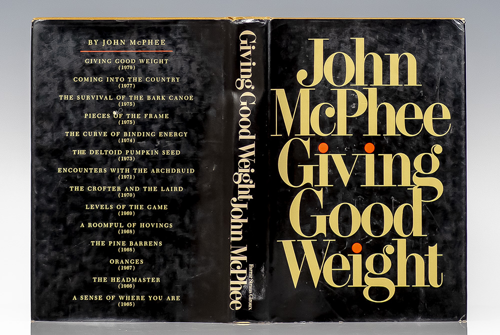 Giving Good Weight.