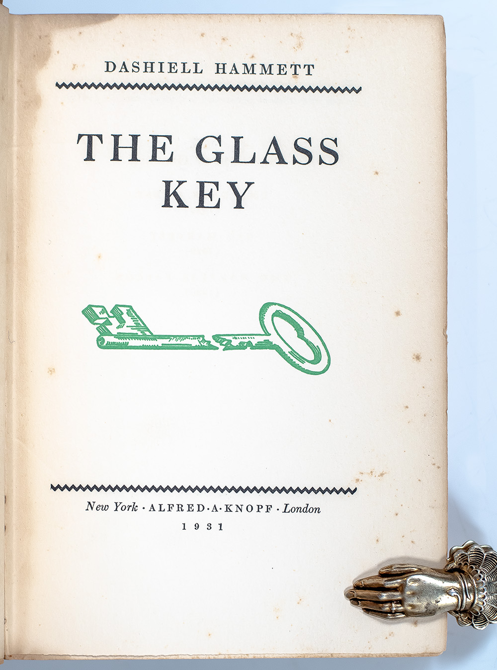 The Glass Key.
