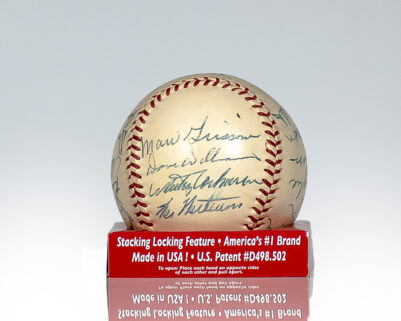 New York Giants 1955 Team Signed Baseball.