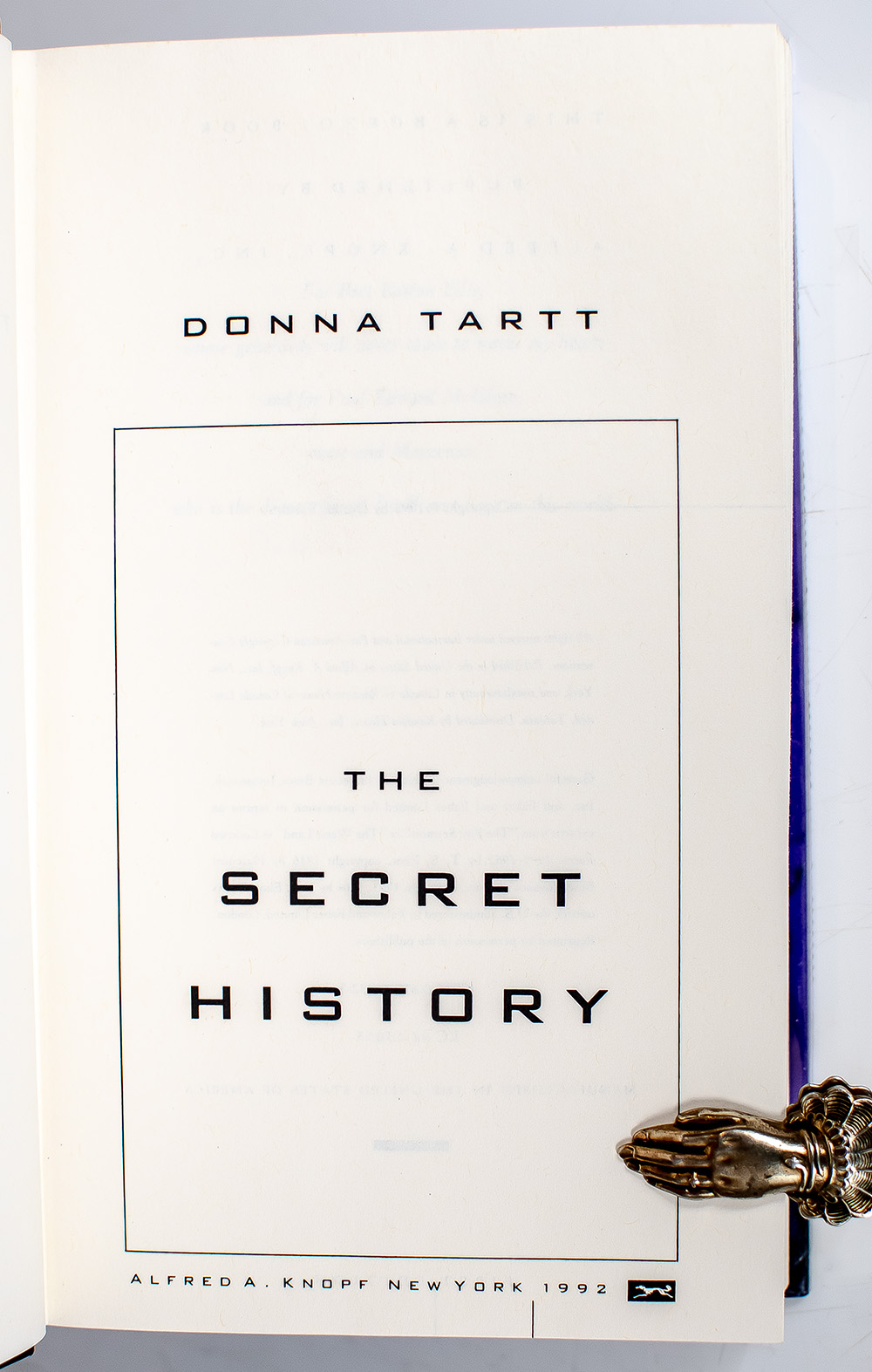 The Secret History.