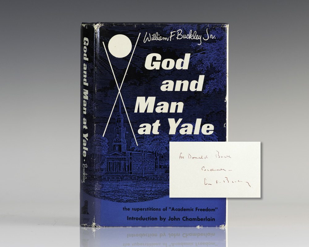 Book Cover of God and Man at Yale 