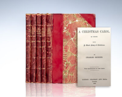 The Christmas Books: A Christmas Carol; The Chimes; The Cricket on the Hearth; The Battle of Life; The Haunted Man and The Ghost’s Bargain.