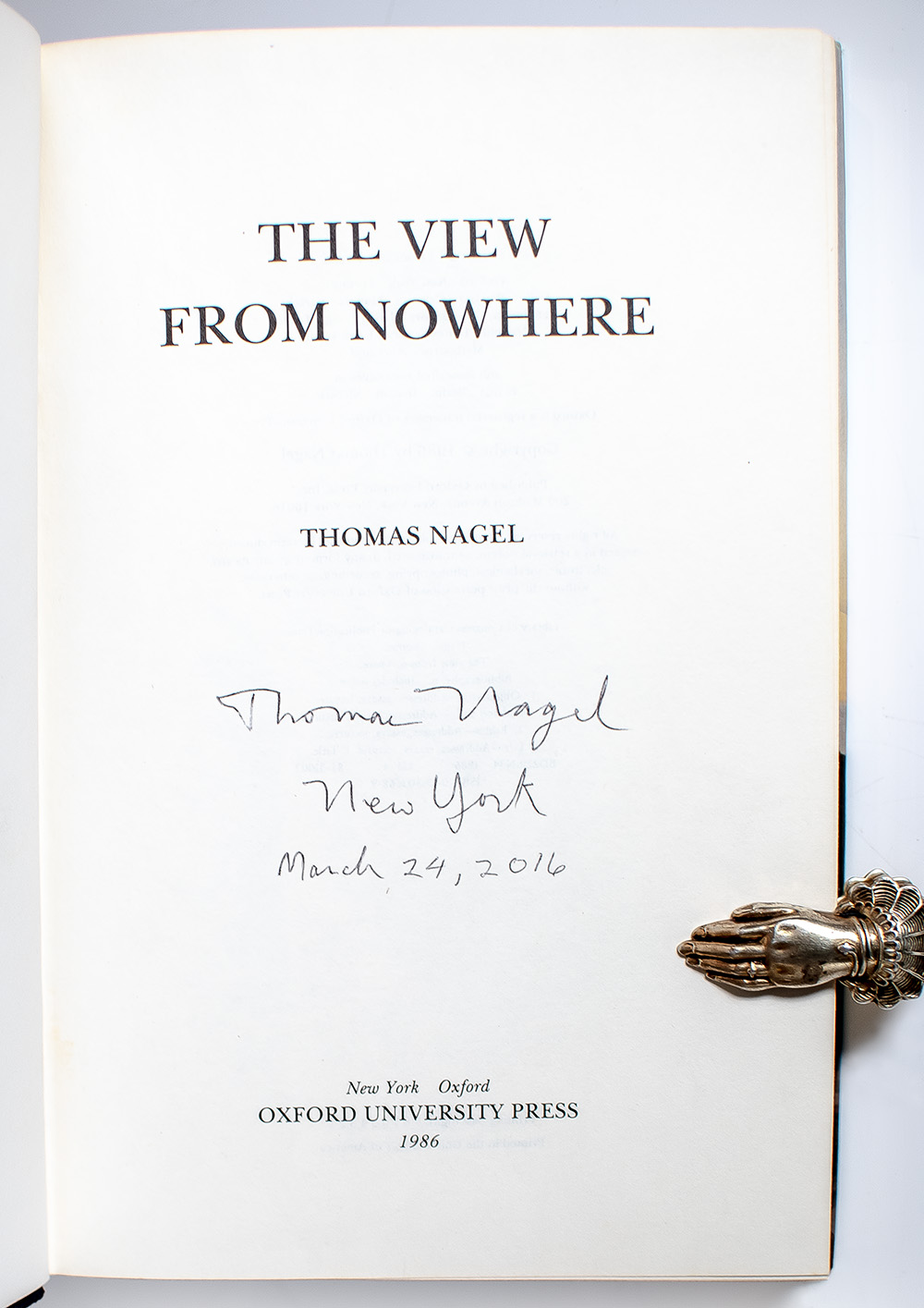 The View From Nowhere.