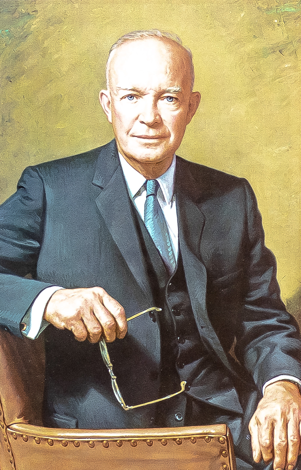 Dwight D. Eisenhower Signed Certificate of Merit & Royal Scroll Honoring Squadron Leader John C. Foster.