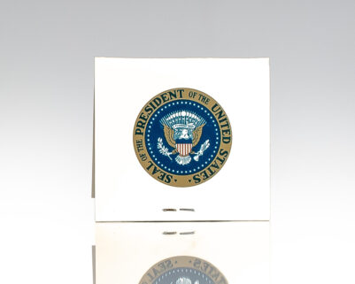 John F. Kennedy Official Presidential Matchbook.