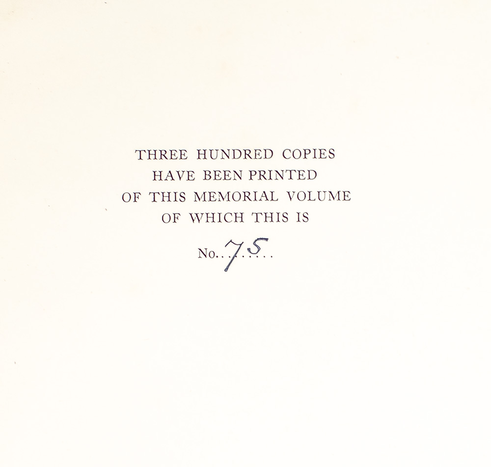 The Roosevelt Pilgrimage of 1922: Being a Record of the Pilgrimage of Certain Friends of Theodore Roosevelt to His Grave and to His Home, On the Third Anniversary of His Death.