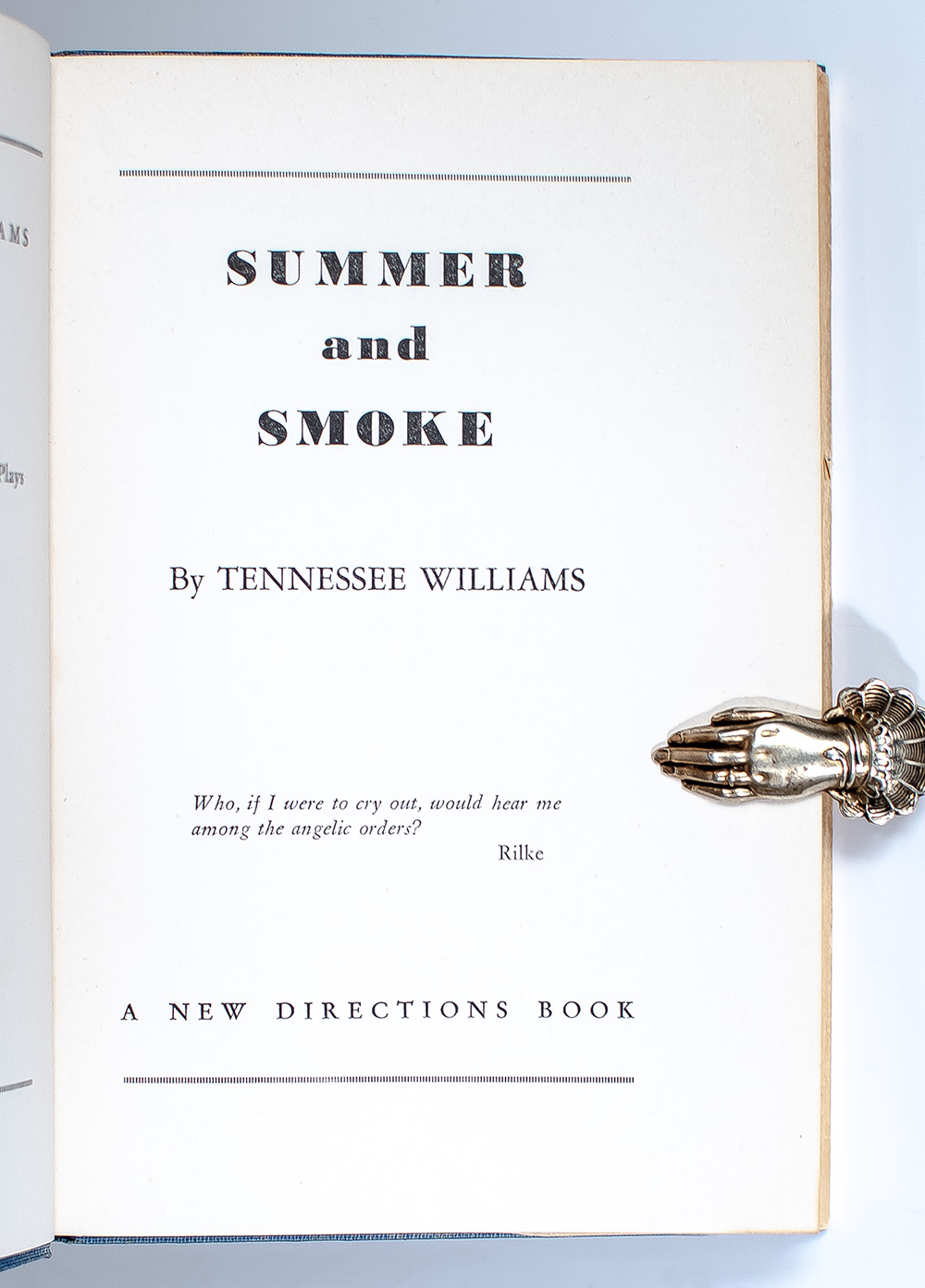 Summer and Smoke.