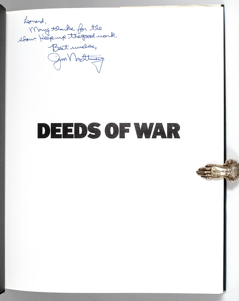 Deeds of War.