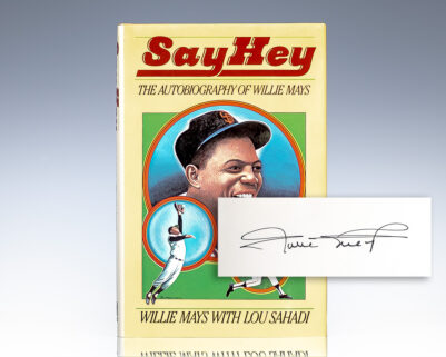 Say Hey: The Autobiography of Willie Mays.