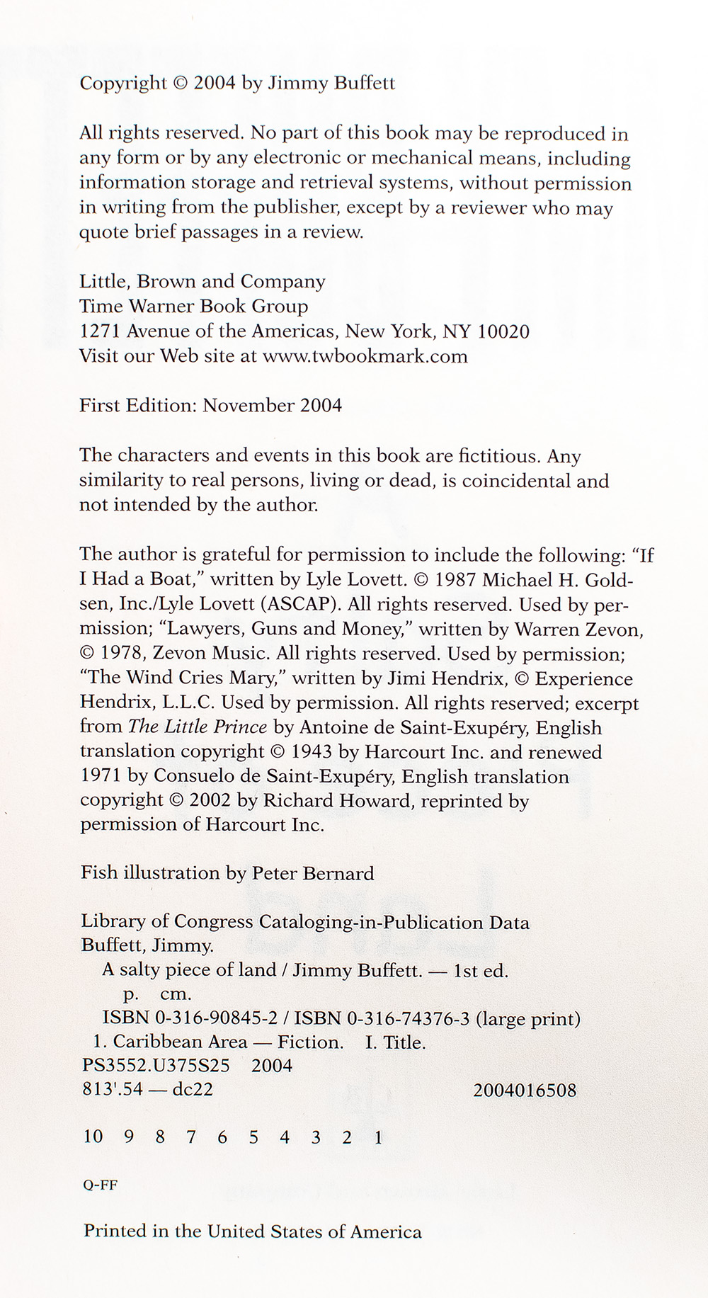 A Salty Piece of Land.