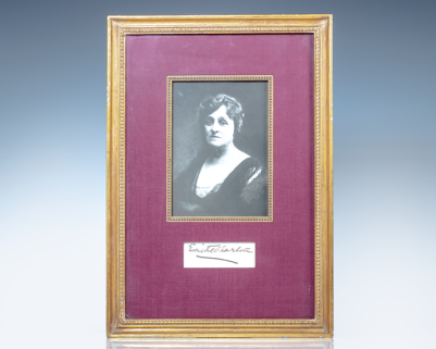 Edith Wharton Signature.