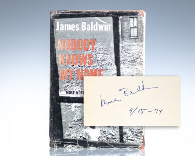Nobody Knows My Name: More Notes of a Native Son.