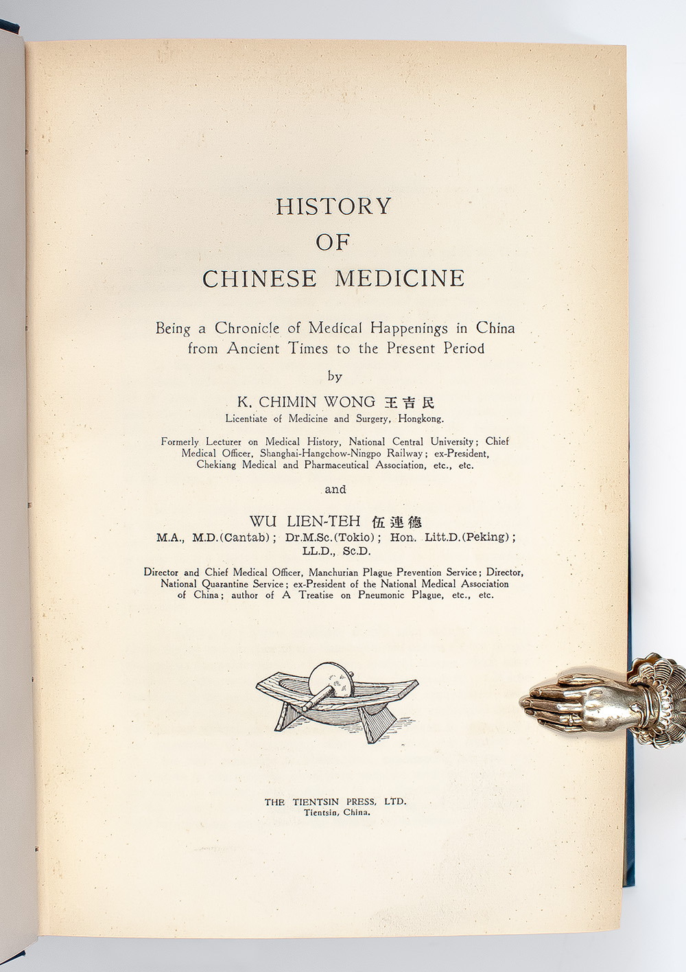 History of Chinese Medicine: Being a Chronicle of Medical Happenings in China from Ancient Times to Present Period.